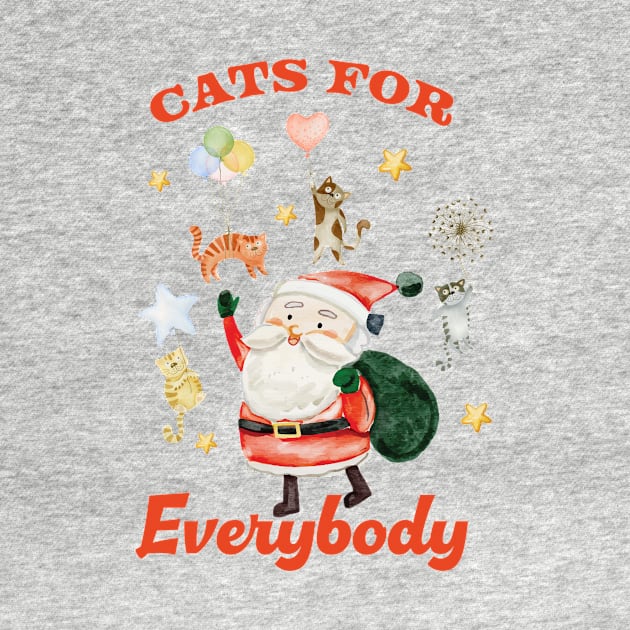 Cats For Everybody - meowy christmas by SUMAMARU